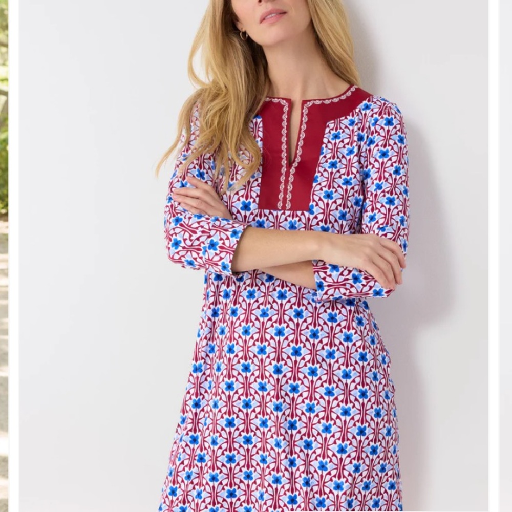 New: Cabana Life UPF 50 Tunic Dress. Size Small